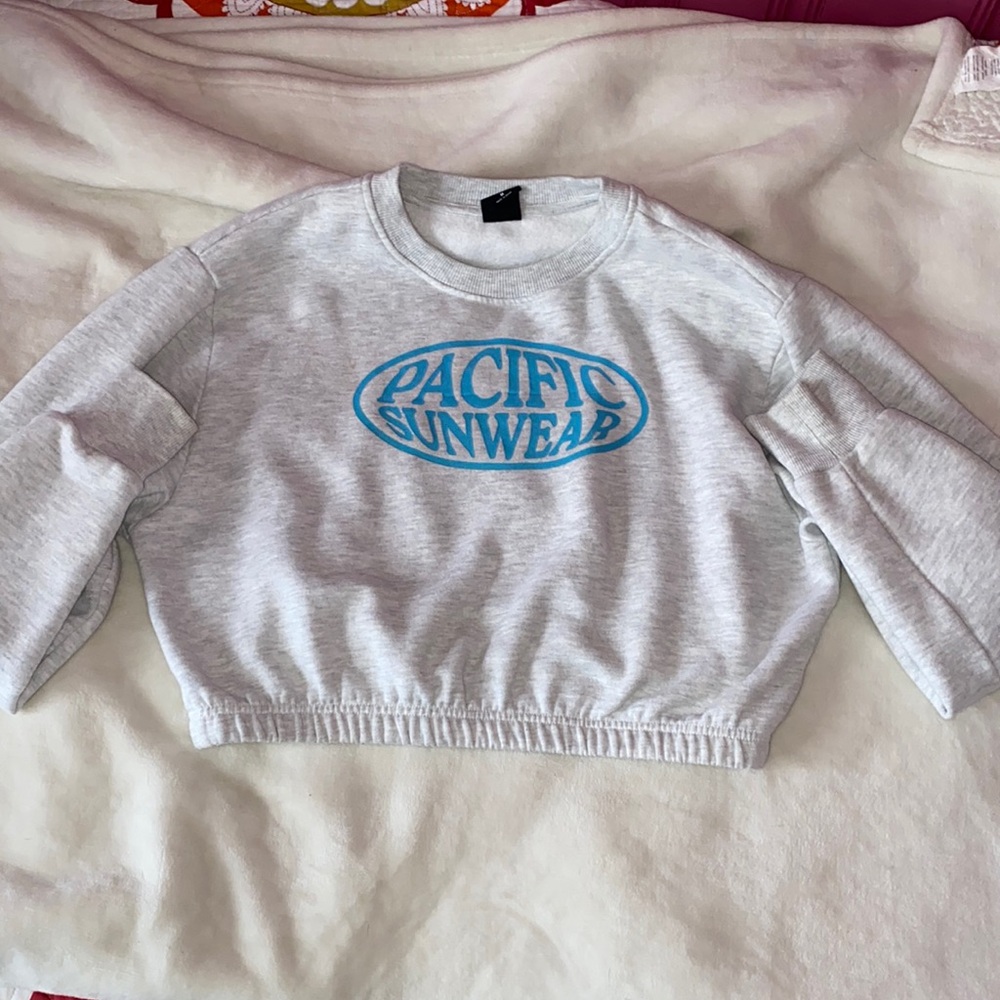 PacSun Pacific Sunwear Cropped Sweatshirt